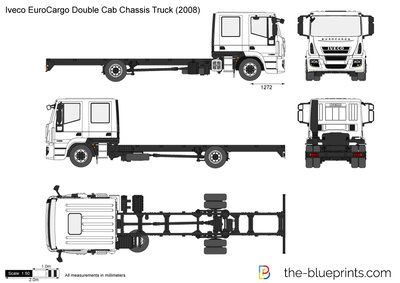Iveco EuroCargo Double Cab Chassis Truck (2008)
