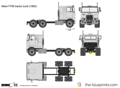 Mack F700 tractor truck (1962)