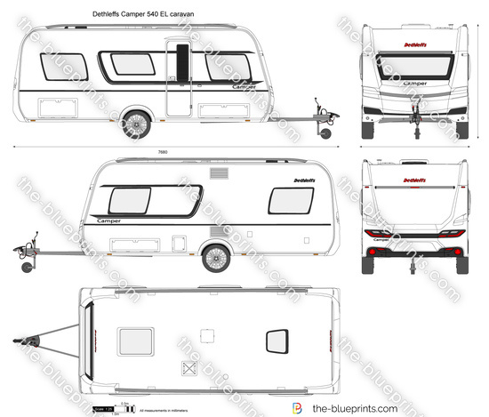 Dethleffs Camper 540 EL caravan