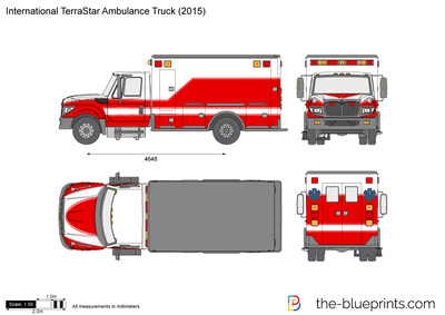 International TerraStar Ambulance Truck (2015)