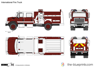 International Fire Truck