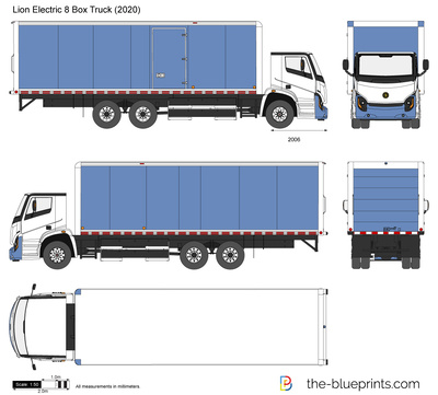 Lion Electric 8 Box Truck (2020)