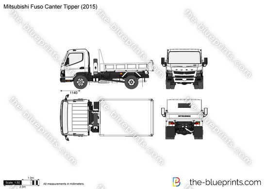 Mitsubishi Fuso Canter Tipper