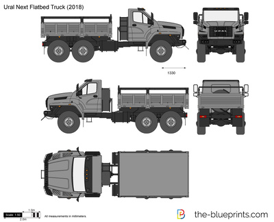 Ural Next Flatbed Truck (2018)