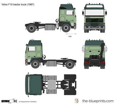 Volvo F10 tractor truck (1987)