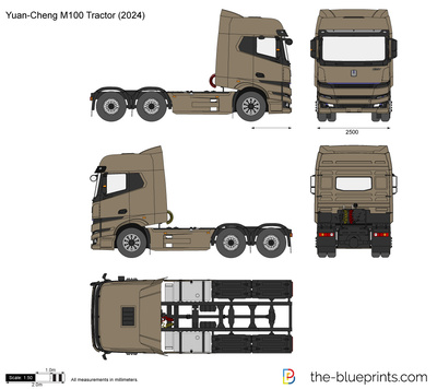 Yuan-Cheng M100 Tractor (2024)