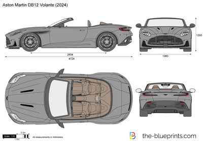 Aston Martin DB12 Volante (2024)
