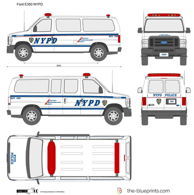 Ford F350 NYPD