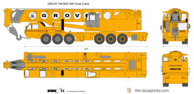 GROVE TM1500 150t Truck Crane