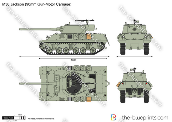 M36 Jackson (90mm Gun-Motor Carriage)