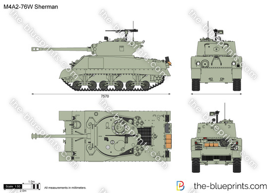 M4A2-76W Sherman