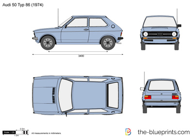 Audi 50 Typ 86 (1974)