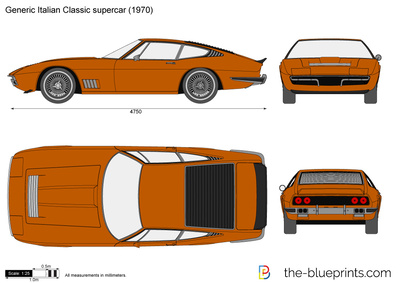 Generic Italian Classic supercar