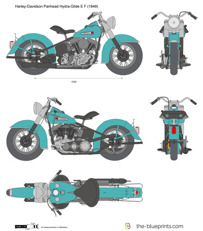Harley-Davidson Panhead Hydra-Glide E F
