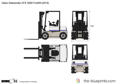 Vetex Sidewinder ATX 3000 Forklift