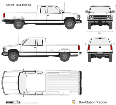 Generic Pickup truck 80s