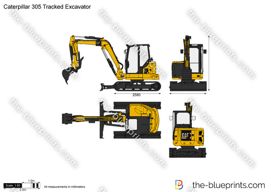 Caterpillar 305 Tracked Excavator