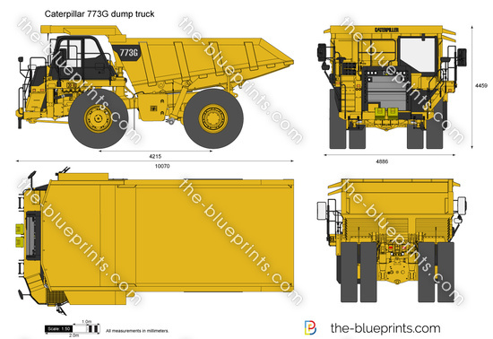 Caterpillar 773G dump truck