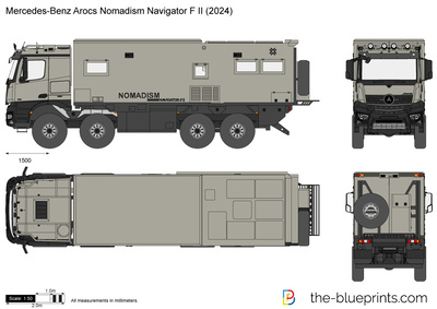 Mercedes-Benz Arocs Nomadism Navigator F II (2024)