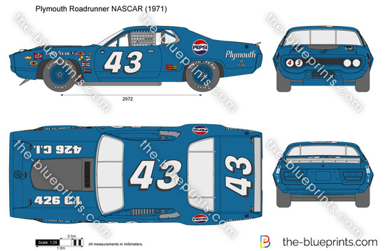 Plymouth Roadrunner NASCAR
