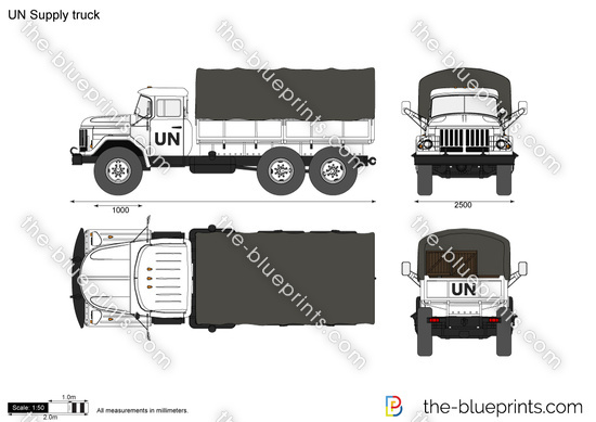 UN Supply truck