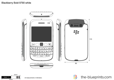 Blackberry Bold 9790 white