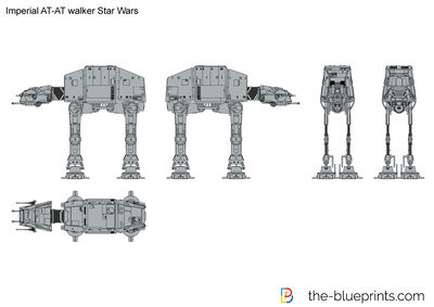 Imperial AT-AT walker Star Wars