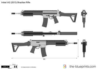 Imbel IA2  Brazilian Rifle (2013)