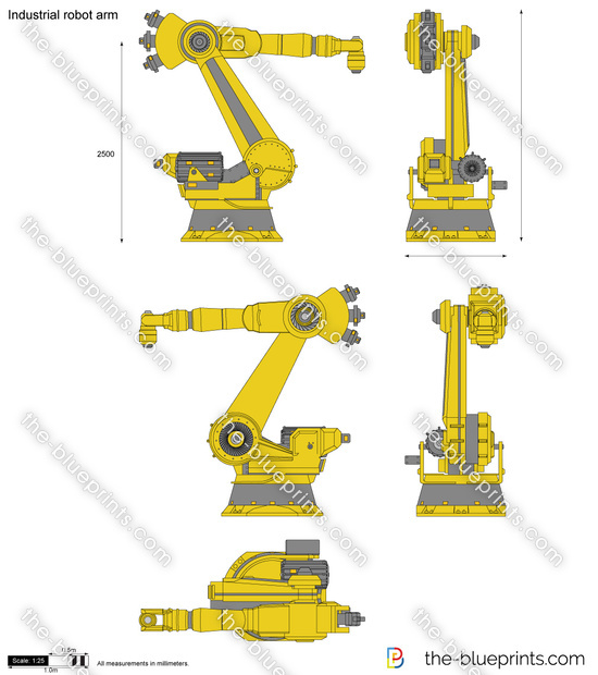 Industrial robot arm