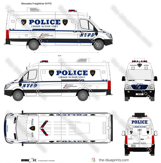 Mercedes Freightliner NYPD