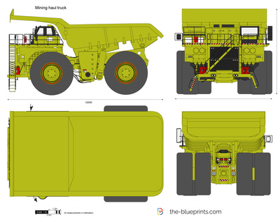 Mining haul truck