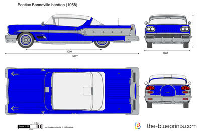 Pontiac Bonneville hardtop (1958)