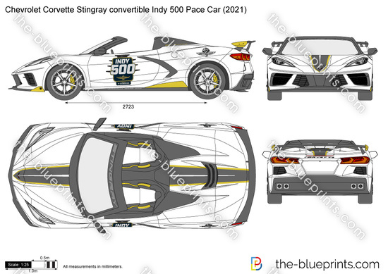 Chevrolet Corvette Stingray convertible Indy 500 Pace Car
