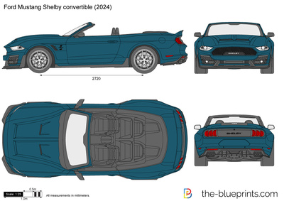 Ford Mustang Shelby convertible (2024)