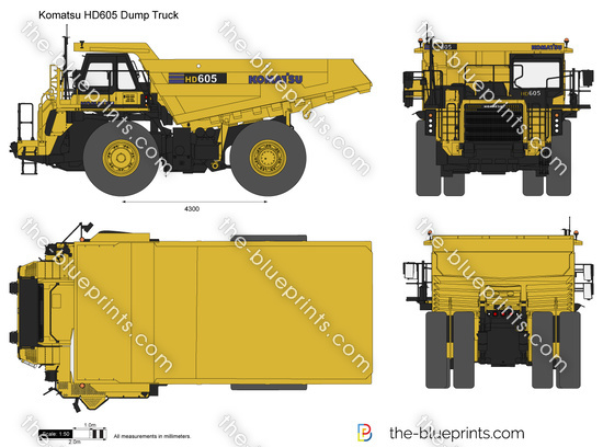 Komatsu HD605 Dump Truck
