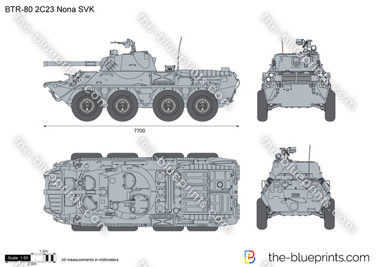 BTR-80 2C23 Nona SVK