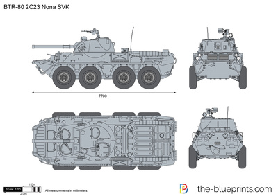 BTR-80 2C23 Nona SVK