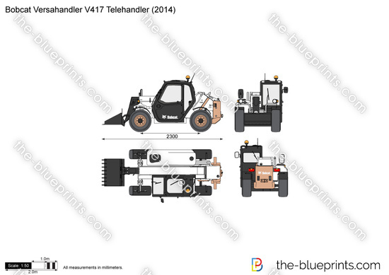 Bobcat Versahandler V417 Telehandler