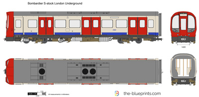 Bombardier S-stock London Underground
