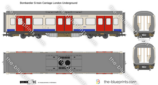 Bombardier S-train Carriage London Underground