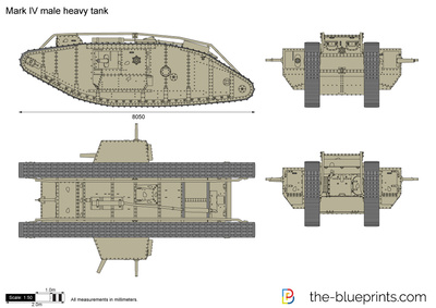 Mark IV male heavy tank
