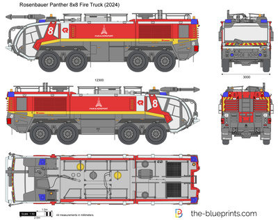 Rosenbauer Panther 8x8 Fire Truck (2024)