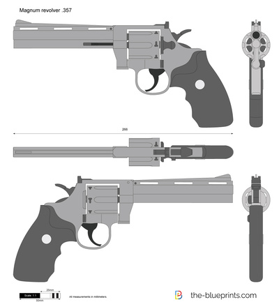 Magnum revolver .357