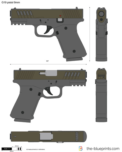 G19 pistol 9mm